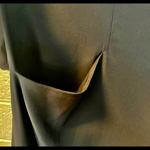 LAFAYETTE 148 Elegant black silk “Athena” bejeweled tunic NWT sz 12 - 14 LOVELY! - Picture 9 of 16